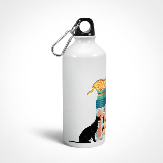 A Lady & Her Cats Sipper Bottle