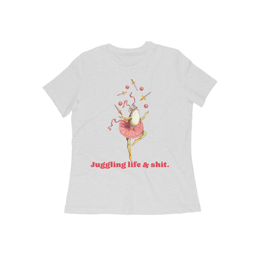 Juggling Life & Shit Curve Tee