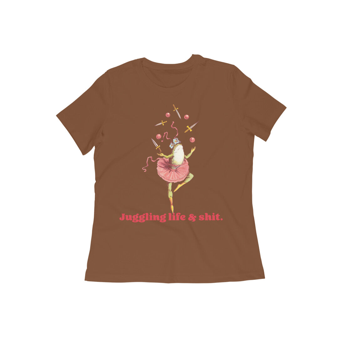 Juggling Life & Shit Curve Tee