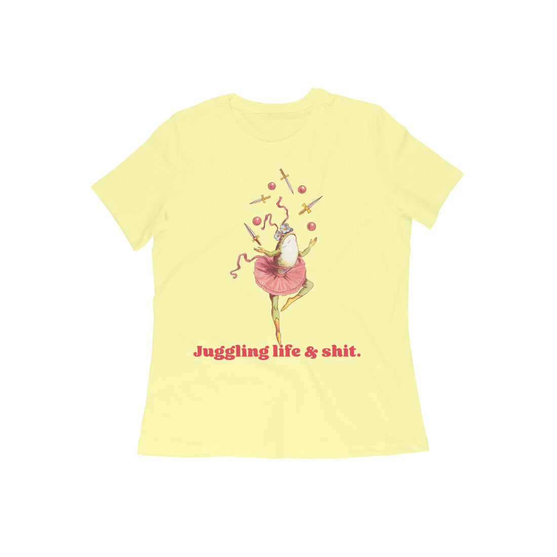 Juggling Life & Shit Curve Tee