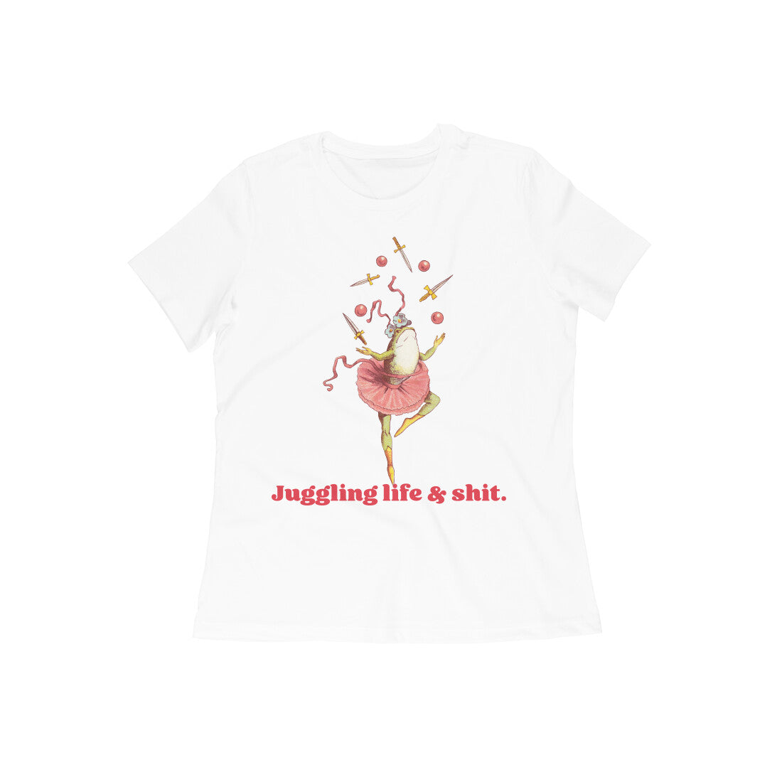 Juggling Life & Shit Curve Tee