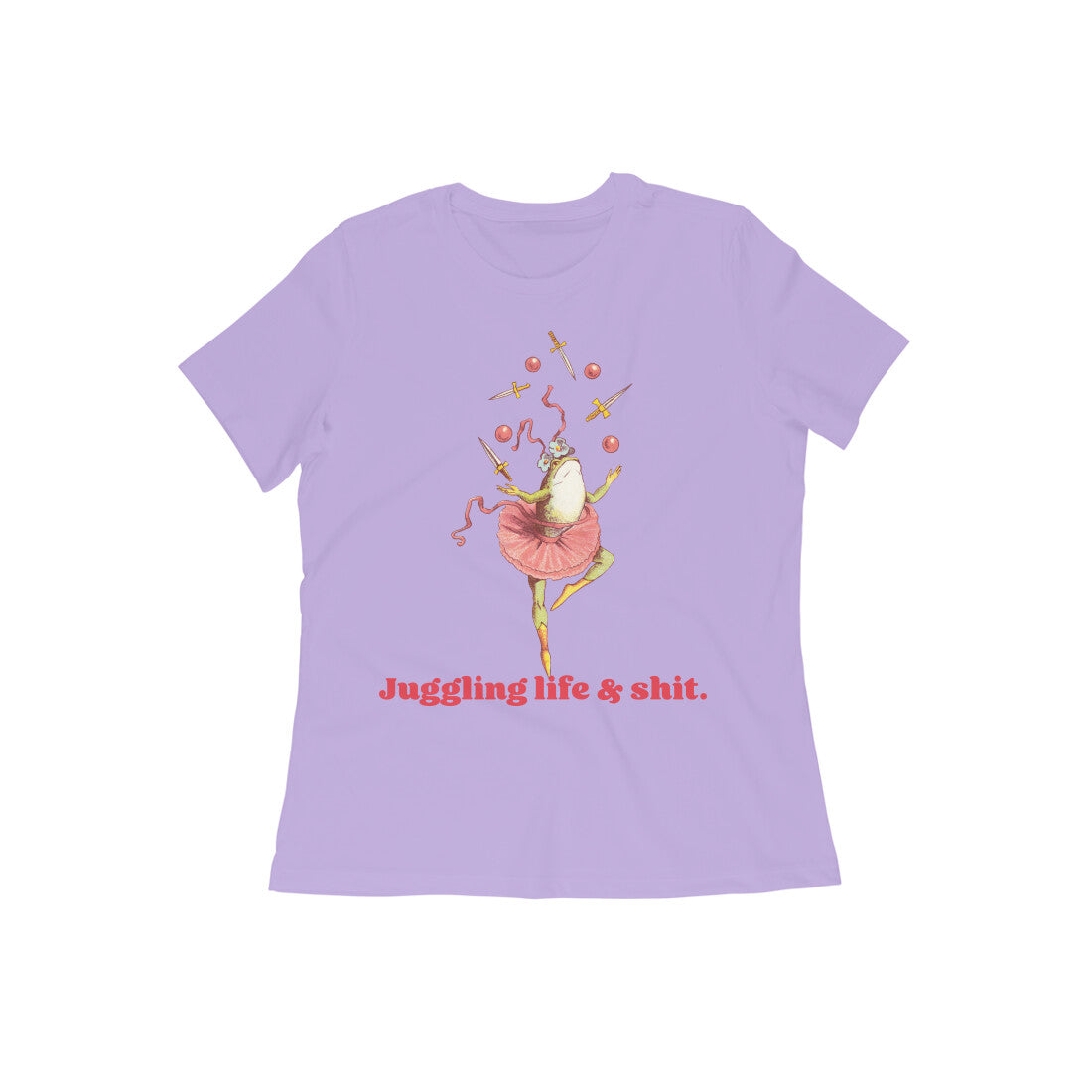 Juggling Life & Shit Curve Tee